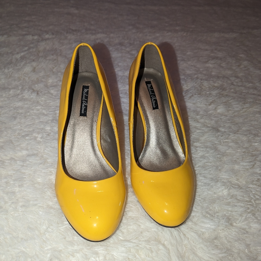 Michael Antonio yellow heels - Picture 1 of 15